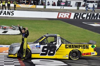 Race Winner Grant Enfinger, ThorSport Racing, Ford F-150
