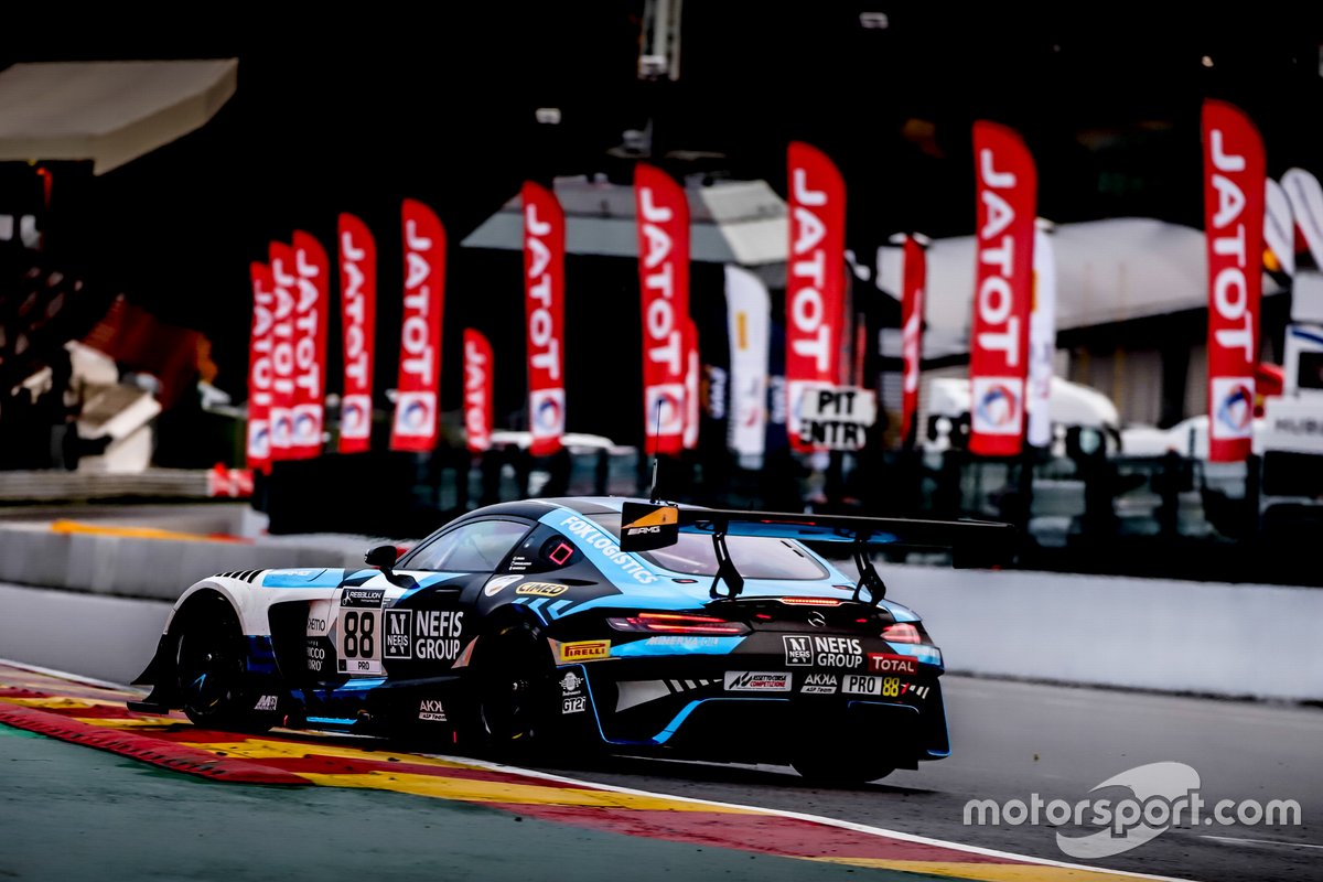 #88 Mercedes-AMG Team AKKA ASP Mercedes-AMG GT3: Raffaele Marciello, Timur Boguslavskiy, Felipe Fraga