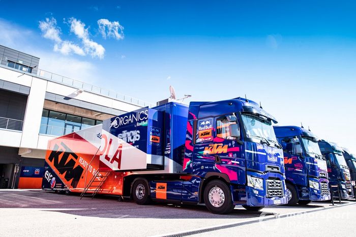 Camiones Red Bull KTM Tech3