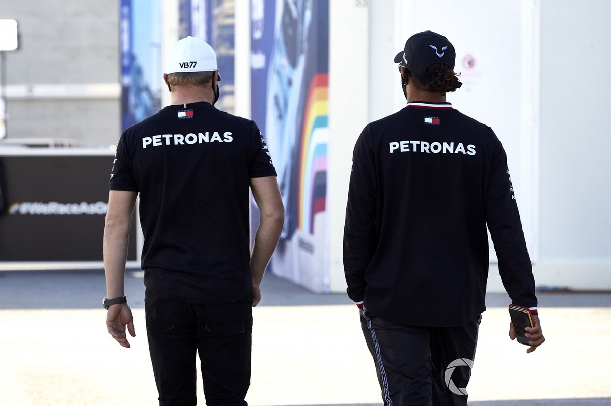 Валттери Боттас, Mercedes-AMG F1, Льюис Хэмилтон, Mercedes-AMG F1