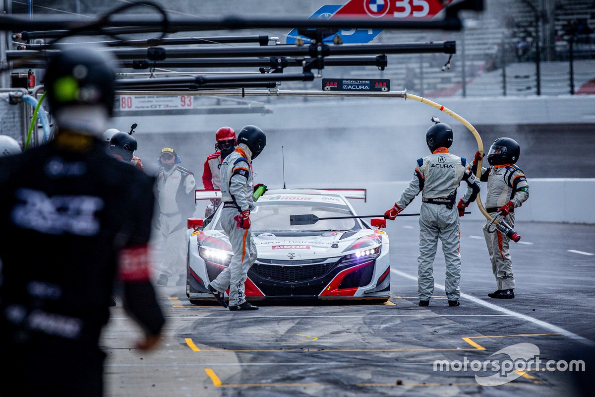 #30 Team Honda Racing Honda NSX GT3 Evo: Mario Farnbacher, Dane Cameron, Renger van der Zande