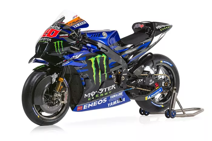 Fabio Quartararo, Yamaha Factory Racing, detalles de la moto