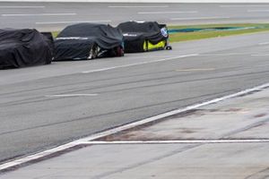 Pit road rain delay