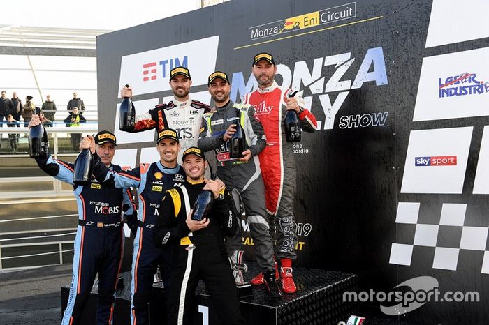 Podio del Monza Rally Show