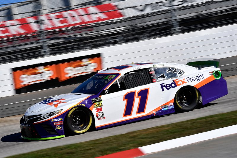 Denny Hamlin, Joe Gibbs Racing, Toyota Camry FedEx Freight