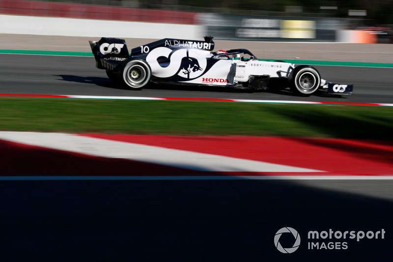 14ºPierre Gasly, AlphaTauri AT01: 1:17.066 (con neumáticos C5 en la semana 2)