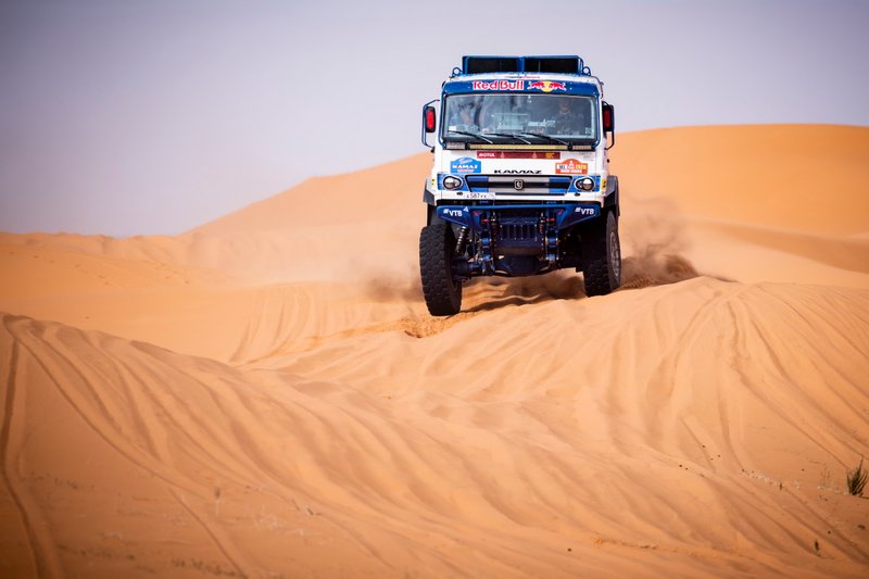 #501 Team KAMAZ Master: Dmitry Sotnikov, Ruslan Akhmadeev, Ilgiz Akhmetzianov