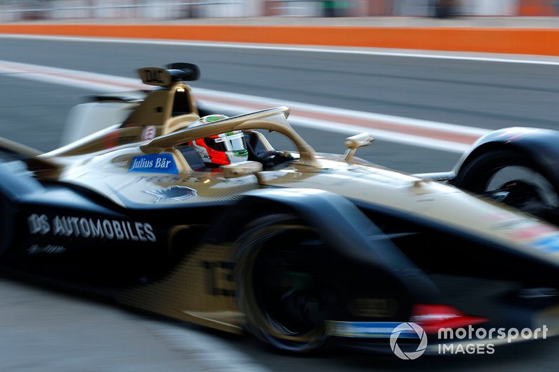 Antonio Felix da Costa, DS Techeetah, DS E-Tense FE20 exits the garage