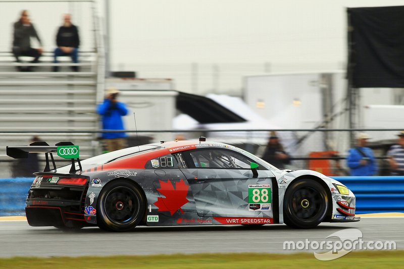 #88 WRT Speedstar Audi Sport Audi R8 LMS GT3, GTD: Mirko Bortolotti, Rolf Ineichen, Daniel Morad, Dries Vanthoor