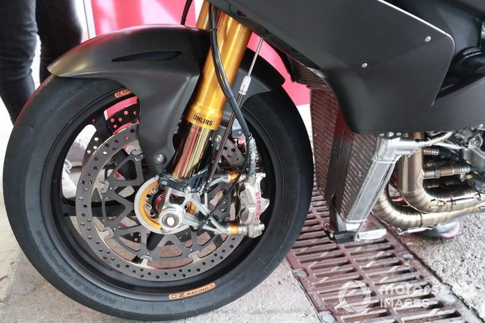 La moto de Alvaro Bautista, Team HRC