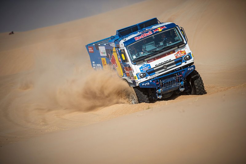 #516 Team KAMAZ Master: Anton Shibalov, Dmitrii Nikitin, Ivan Tatarinov