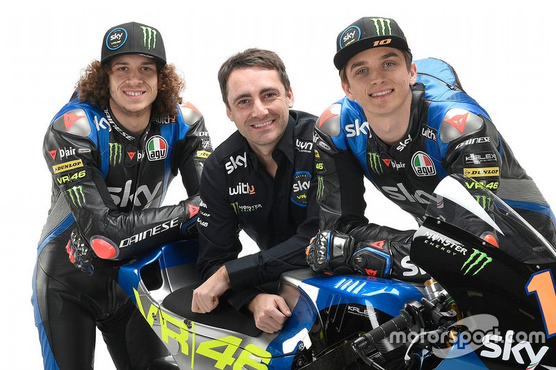 Luca Marini, Marco Bezzecchi, Pablo Nieto, Sky Racing Team VR46