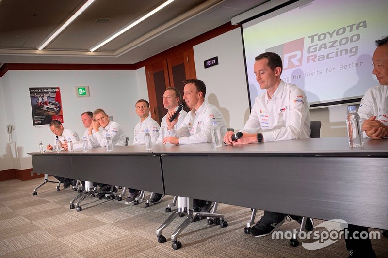 Ott Tänak, Toyota Gazoo Racing, Kris Meeke, Toyota Gazoo Racing, Jari-Matti Latvala, Toyota Gazoo Racing