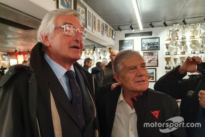 Lino Dainese y Giacomo Agostini