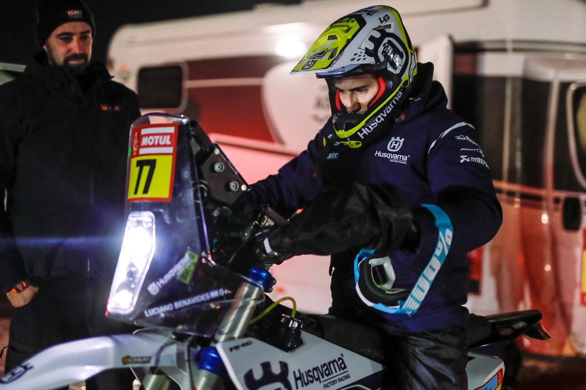 #77 Rockstar Energy Husqvarna Factory Racing: Luciano Benavides