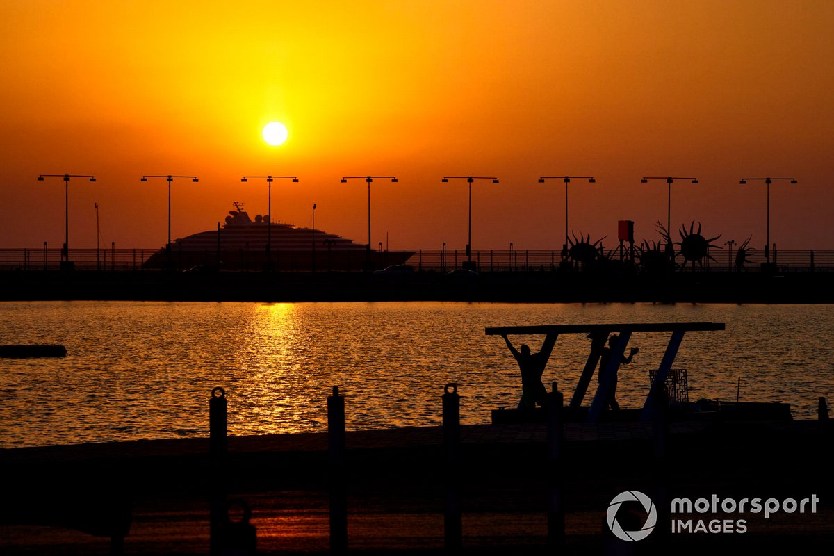 Le coucher du soleil à Djeddah