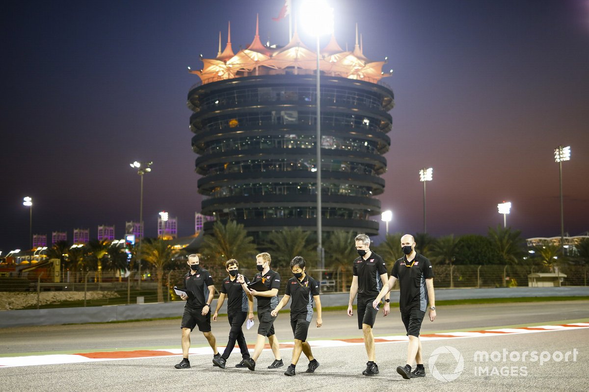 Пьетро Фиттипальди, Haas F1, прогулка по трассе