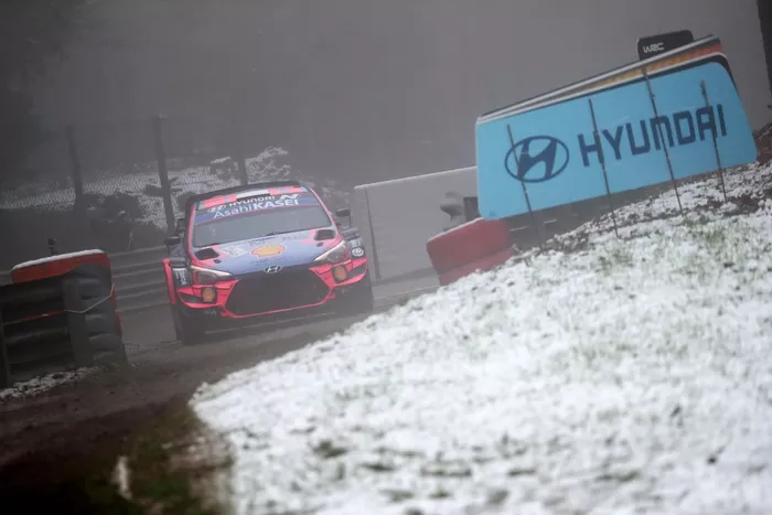 Ott Tänak, Martin Järveoja, Hyundai Motorsport Hyundai i20 Coupe WRC