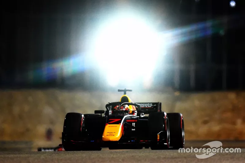 角田裕毅：2020年FIA F2／バーレーン
