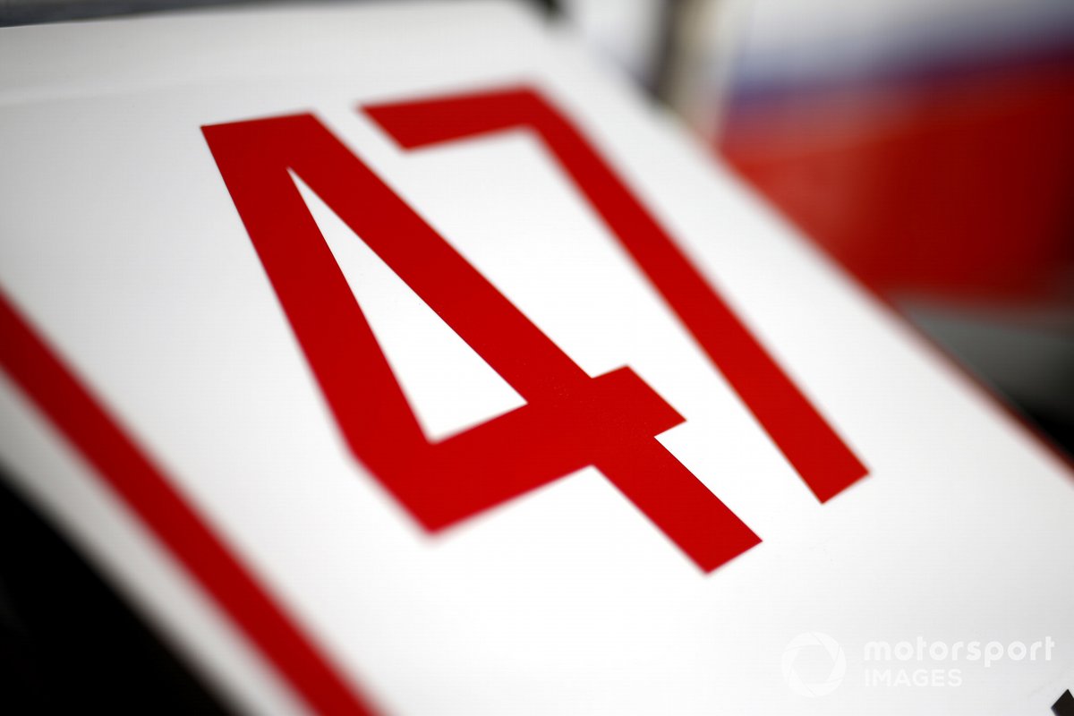 Numero di gara sulla vettura di Mick Schumacher, Haas F1