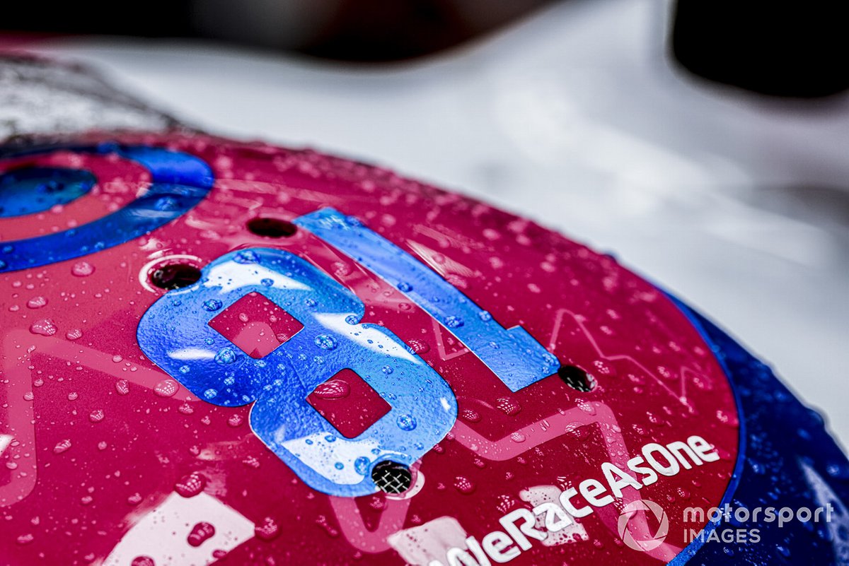 Il casco di Lance Stroll, Racing Point