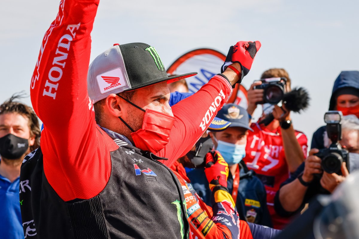 #47 Monster Energy Honda Team: Kevin Benavides
