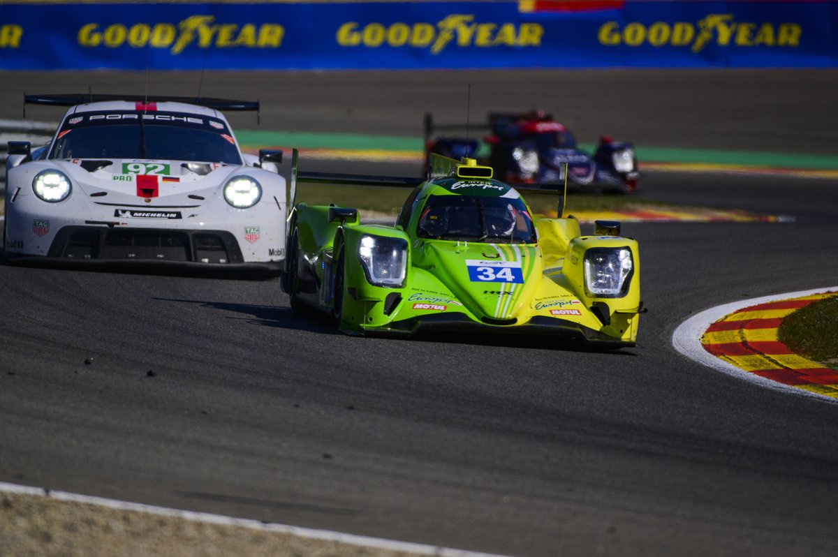 #34 Inter Europol Competition Oreca 07 - Gibson: Jakub Smiechowski, Renger van der Zande, Alex Brundle, #92 Porsche GT Team Porsche 911 RSR - 19: Kevin Estre, Neel Jani