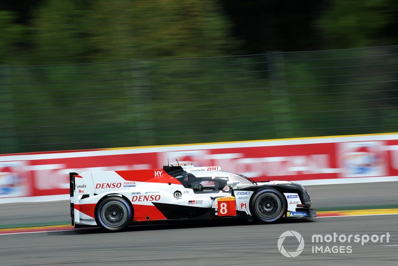 #8 Toyota Gazoo Racing Toyota TS050: Sébastien Buemi, Kazuki Nakajima, Fernando Alonso