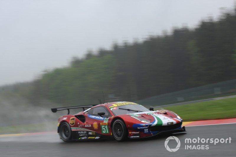 #51 AF Corse Ferrari 488 GTE EVO: Alessandro Pier Guidi, James Calado