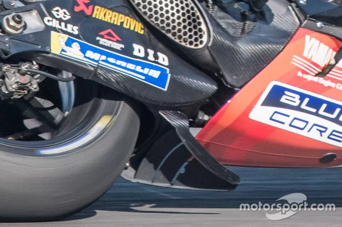 Yamaha Factory Racing spoon detail