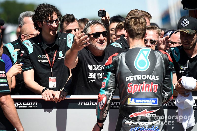 Ganador de la pole Fabio Quartararo, Petronas Yamaha SRT