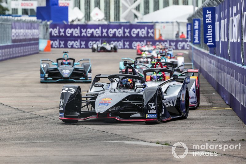 Sébastien Buemi, Nissan e.Dams, Nissan IMO1, Lucas Di Grassi, Audi Sport ABT Schaeffler, Audi e-tron FE05, Stoffel Vandoorne, HWA Racelab, VFE-05, Gary Paffett, HWA Racelab, VFE-05, Alex Lynn, Panasonic Jaguar Racing, Jaguar I-Type 3
