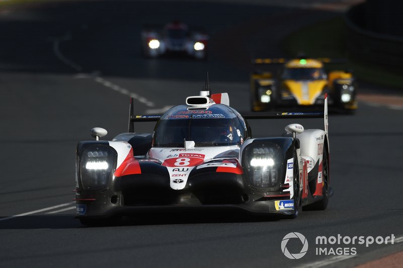 #8 Toyota Gazoo Racing Toyota TS050: Sébastien Buemi, Kazuki Nakajima, Fernando Alonso