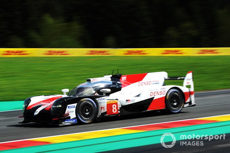 #8 Toyota Gazoo Racing Toyota TS050: Sébastien Buemi, Kazuki Nakajima, Fernando Alonso