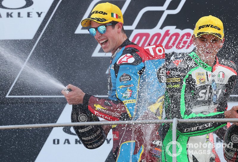 Podio: Alex Marquez, Marc VDS Racing