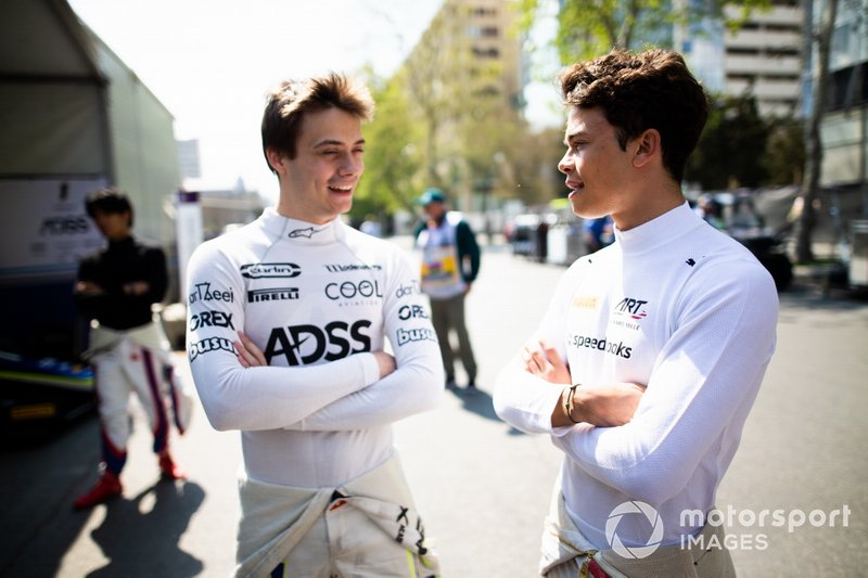 Louis Deletraz, CARLIN e Nyck De Vries, ART GRAND PRIX