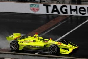 Le vainqueur Simon Pagenaud, Team Penske Chevrolet
