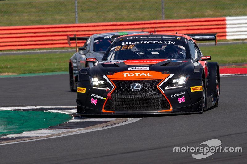 #23 Tech 1 Racing Lexus RCF GT3: Fabien Barthez, Bernard Delhez