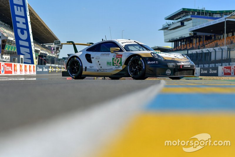 #92 Porsche GT Team Porsche 911 RSR: Michael Christensen, Kevin Estre, Laurens Vanthoor