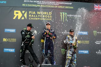 Podyum: Yarış galibi Timmy Hansen, Team Hansen, 2. Andreas Bakkerud, RX Cartel, 3. Anton Marklund, GC Kompetition