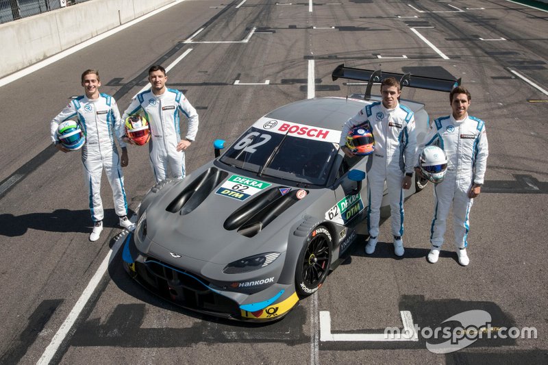 Ferdinand Habsburg, R-Motorsport, Jake Dennis, R-Motorsport, Paul Di Resta, R-Motorsport, Daniel Juncadella, R-Motorsport