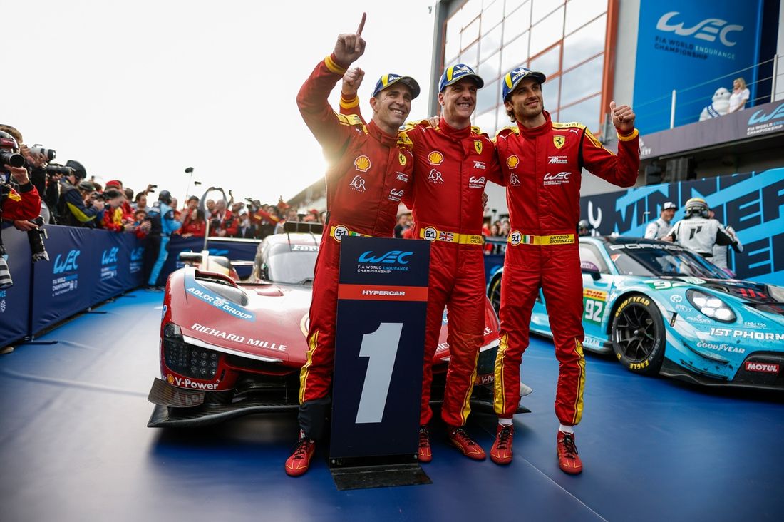 #51 AF Corse Ferrari 499P: Alessandro Pier Guidi, James Calado, Antonio Giovinazzi