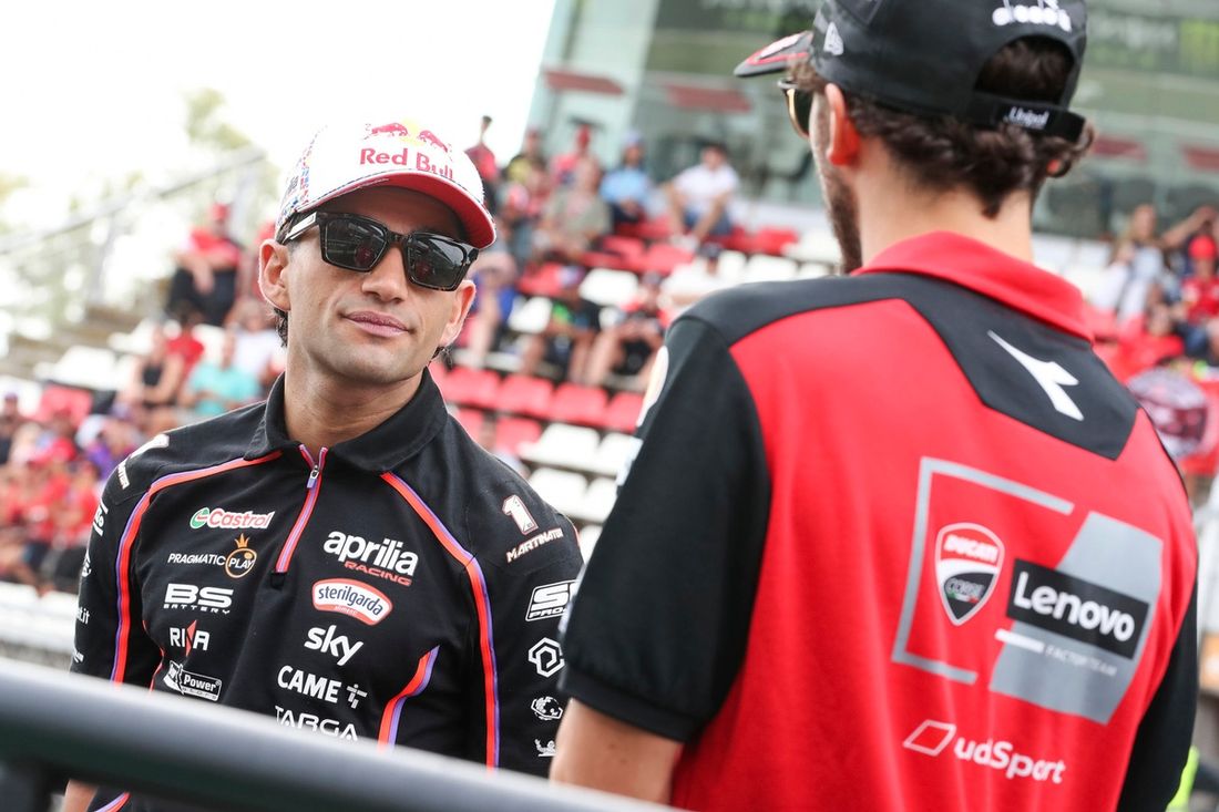 Jorge Martin, Aprilia Racing Team, Francesco Bagnaia, Ducati Team