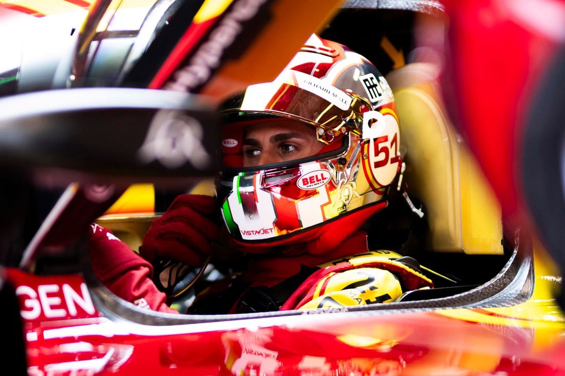 #51 AF Corse Ferrari 499P: Antonio Giovinazzi