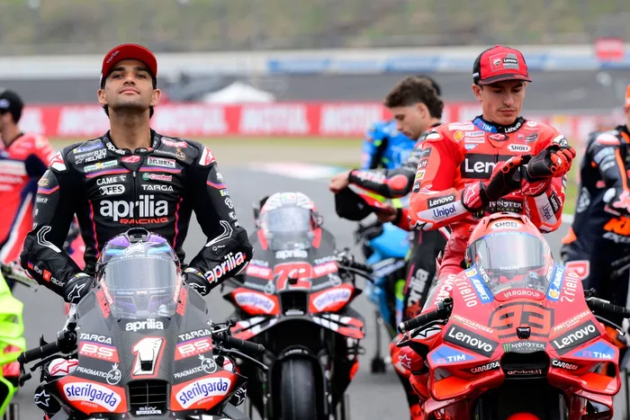 Jorge Martín, Aprilia Racing Team, Marc Márquez, Ducati Team