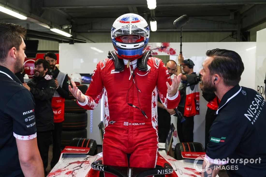 Oliver Rowland, poleman del equipo Nissan de Fórmula E