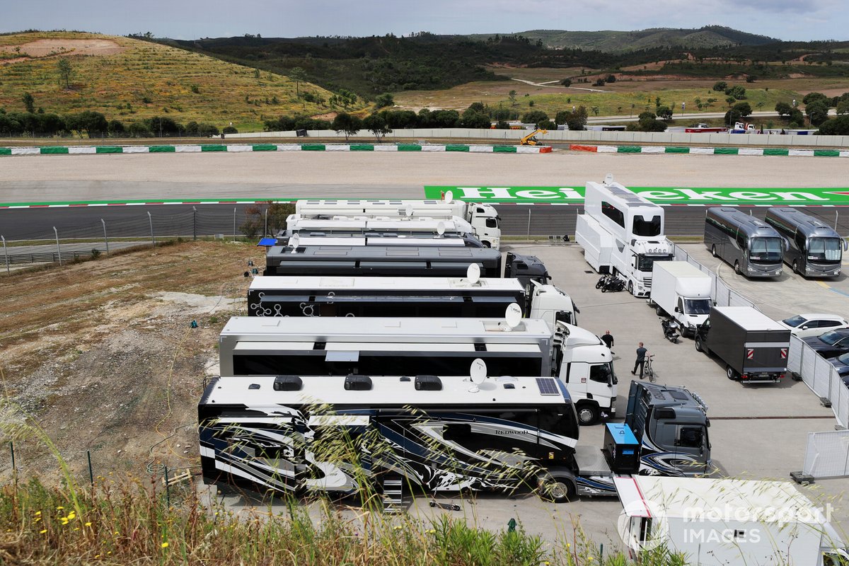 Motorhome al GP del Portogallo