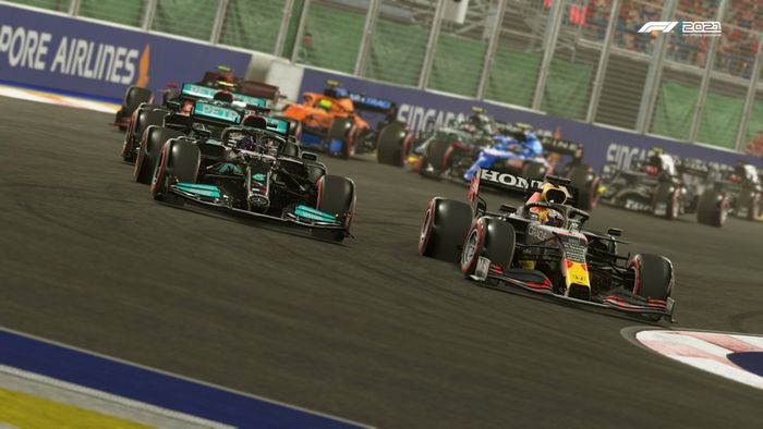 Captura de pantalla de F1 2021