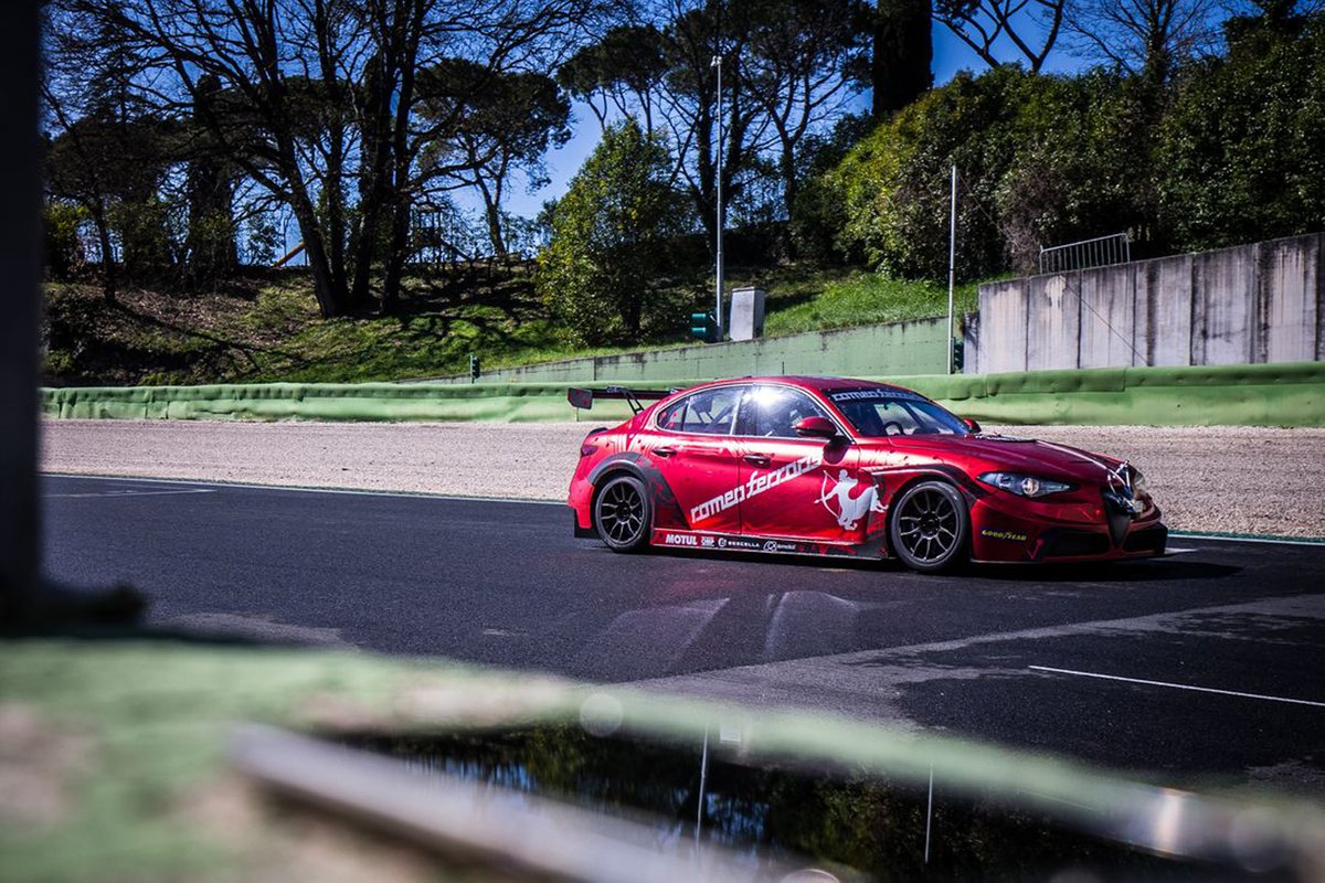 Stefano Coletti, Luca Filippi, Romeo Ferraris, Alfa Romeo Giulia ETCR