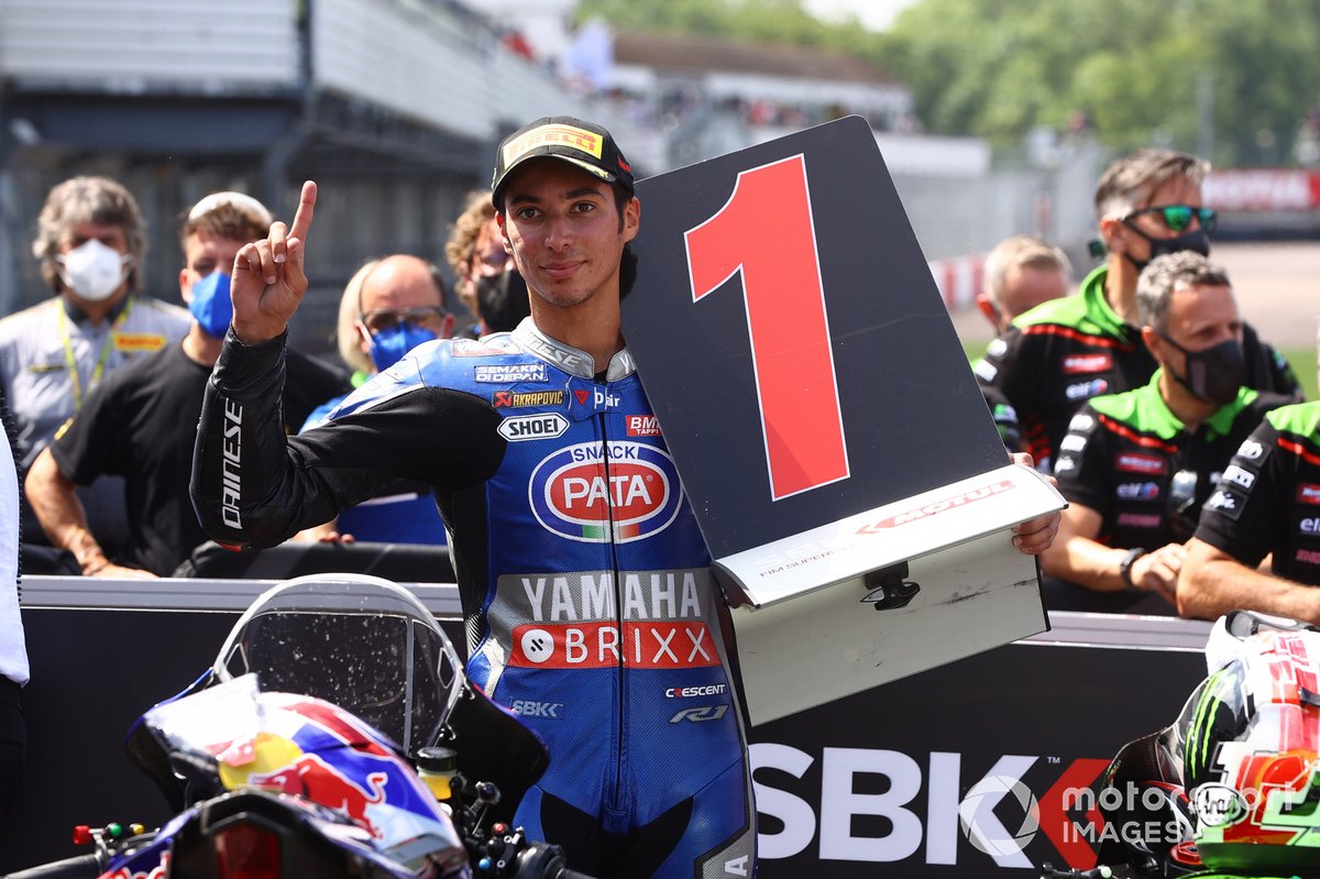 Il vincitore della gara Toprak Razgatlioglu, PATA Yamaha WorldSBK Team